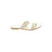 Dolce Vita Sandals: Ivory Solid Shoes - Women's Size 8 - Open Toe