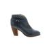 Boden Ankle Boots: Blue Print Shoes - Women's Size 40 - Round Toe