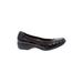Soft Style Wedges: Black Print Shoes - Women's Size 7 - Round Toe