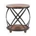 Cirque Bent Metal Accent Table，Modern Accent table,for Living Room Bedroom Studio, Comfy，Living Room table Comfy Reading