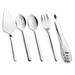 Large Hostess Serving Utensils Sets,18/10 Stainless Steel Heavy Duty 10inch Serving Spoons,Serving Fork,Serving Tongs, Cake Pie
