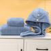 Women's Spa Towel Wrap Set of 3 with Adjustable Closure