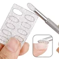 Double-ended Manicure Steel Pushers Nail File Cuticle Remover Stainless Steel Removing Dead Skin