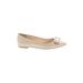 Cole Haan Flats: Ivory Print Shoes - Women's Size 7 - Almond Toe