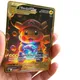 10000 Points English Pokémon Cards Metal Pokemon Letters Iron Cards Mewtwo Pikachu EX Gx Charizard
