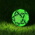 Outdoor Glow Reflective Football Soccer Ball Official No.5 4 Ball PU Match Training Football Futbol