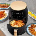 New Electric Air Fryer 6L/8L Large Capacity Smart Automatic Household Multi-function LED Touchscreen