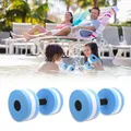 1Pair Water Dumbbells for Men Women EVA Foam Aqua Dumbbells for Water Aerobics Swim Pool Float