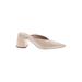 Topshop Mule/Clog: Ivory Solid Shoes - Women's Size 35 - Pointed Toe