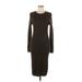 Forever 21 Casual Dress - Midi: Brown Dresses - Women's Size Large