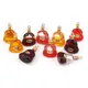 10pcs 20mm Wine Alcohol Bottle Resin Charms Bevarages Charms for Earrings Necklace Jewelry Making