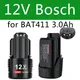 12V Bosch 3000mAh BAT411 Replacement Battery Bosch 12V Battery for BOSCH BAT412A BAT413A D-70745GOP