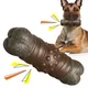 Large Dog Chew Toys Tougher than Real Bones Toy Squeaky Solve Boredom Teeth Separation Anxiety Crate