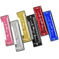 IRIN C Key Harmonica 10 Holes 20 Tone Colorful Harmonica Music Gift Professional Woodwind Instrument