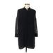 Club Monaco Casual Dress - Shirtdress: Black Dresses - Women's Size 6