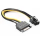 SATA Power Cable 15 Pin To 6 Pin PCI EXPRESS PCI-E Sata Graphics Converter Adapter Video Card Power