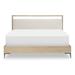 Legacy Classic Furniture Biscayne Standard Bed Wood & /Upholstered/Polyester in Brown/White | 50 H x 80 W x 90 D in | Wayfair 1500-4205K