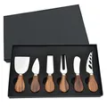 6-Piece Cheese Knives Set for Charcuterie Boards and Cutlery Stainless Steel Cheese Knife Set