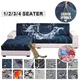 Waterproof Sofa Seat Cushion Cover Elastic Protector Covers Pets Kids Washable Removable Livingroom