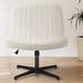 Latitude Run® Brenae Upholstered Armless Swivel Task Chair Upholstered in Gray | Wayfair 85CB3EA5D6464A719965C53677BFE357
