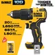 DEWALT DCD709 Cordless Impact Drill Driver Hand Compact Hammer Drill Brushless Motor Dewalt Power