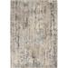 Gray/White 108 x 72 x 0.32 in Area Rug - Nourison Rectangle Quarr Abstract Area Rug in Beige/Gray | 108 H x 72 W x 0.32 D in | Wayfair 099446030139