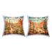 Stupell Industries Desert Canyon Mesa Landscape 2 Piece Decorative Printed Throw Pillow Set by Lazar Studio | 18 H x 18 W x 7 D in | Wayfair