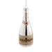 The Holiday Aisle® Champagne Bottle Hanging Figurine Ornament Glass in Black/Brown | 5 H x 2 W x 2 D in | Wayfair FBCF9E3EAA364C48AB0FAAF3960A0075