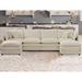 Brown Reclining Sectional - Latitude Run® Hamazasb 6 - Piece Upholstered Sectional Chenille | 33 H x 140 W x 57.4 D in | Wayfair