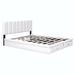 Latitude Run® Detoya Upholstered Platform Storage Bed in White | 37.8 H x 66.5 W x 81.9 D in | Wayfair FEF4BFA7792A413FB2105B378129B96B