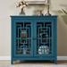 Winston Porter Storage Cabinet, Buffet Sideboard in Blue | Wayfair 8F6D40B5790A42798EB03EBD2354677A