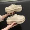 Frauen Sommer Hausschuhe Outdoor Dicke Plattform Strand Sandalen Innen Nicht-slip Keile Clog Schuhe Mode Dame Rutschen Plus Größe 36-41