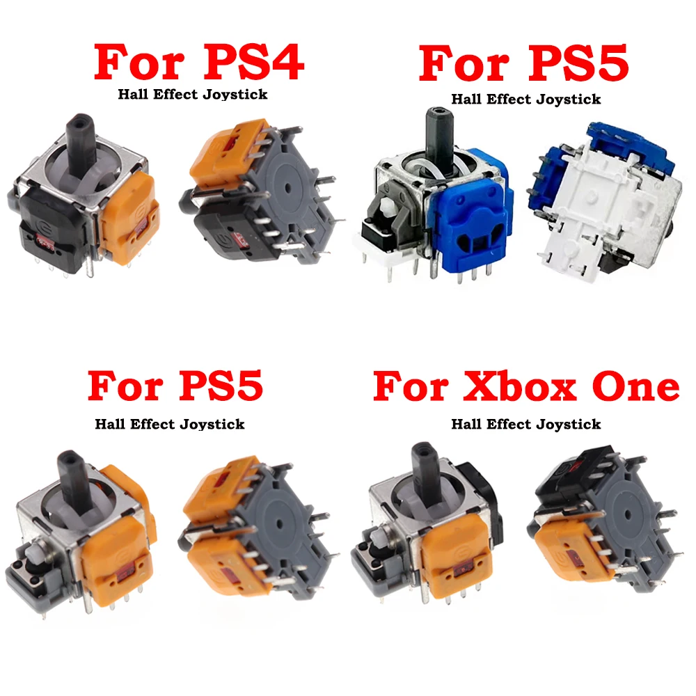 1PCS 3D Analog Stick Sensor Modul für PS4 050 055 030 040 Controller Hall Effekt Joystick Für PS5 Xbox One keine Drift Image