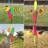 Neue Verkauf 3D Große Tier Bee Windmühle Wind Spinner Whirligig Hof Garten Decor