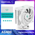 DeepCool AG400 Digital Black/White CPU Cooler 4 Heat Pipe 2100 RPM PWM CPU Air Cooler per