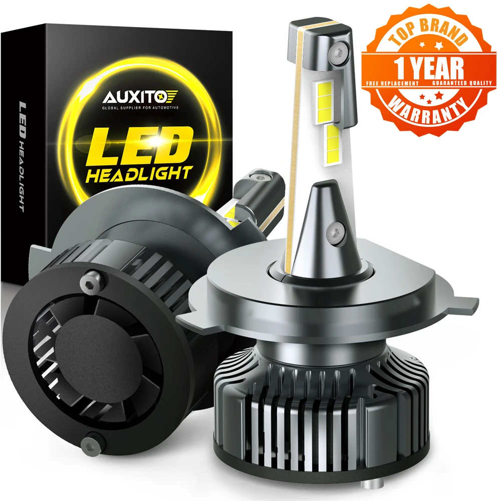 AUXITO 2 pezzi luci per auto H7 16000LM H4 H11 H11B lampada a LED CANBUS lampadine per fari H8 9005 9006 HB3 HB4 9012 H13 9007 lampadine a LED 12V