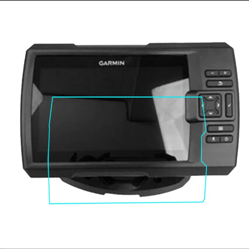 2 stücke Soft Clear Screen Protector Abdeckung Schutz Film Für Garmin Striker Vivid 7 7cv 7sv 7dv Fishfinder GPS Tracker zubehör Image