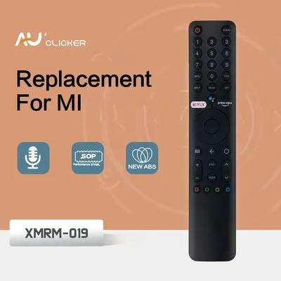XMRM-19 drahtlose sprach fernbedienung für xiaomi mi tv android 4k p1 smart tv sprach fernbedienung Image