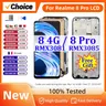 "Per OPPO Realme 8 Pro 6.4 ""LCD RMX3081 Display per Realme 8 4G RMX3085 Touch Screen con cornice"