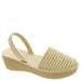 Kenneth Cole Reaction Fine Glass Weave - Womens 7.5 Tan Sandal Medium