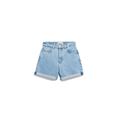 Armedangels Jeans Shorts "Sheeari" Damen fresh blue, Gr. 27, Jeansshorts mit Metallknöpfen