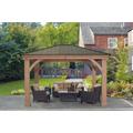 Westmann Holzpavillon Devon 12x14, 427x 365x 317,5 cm (BxTxH)