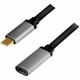 USB3.2 Kabel CUA0105, usb-c m/usb-c f, Alu, 4k, 0,5 m - Logilink