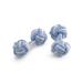 Brooks Brothers Men's Knot Cuff Links | Light Blue/White