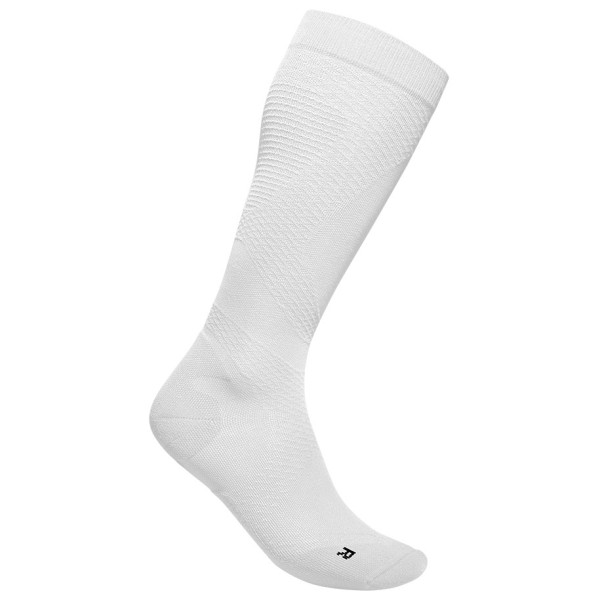Bauerfeind Sports - Run Ultralight Compression Socks - Kompressionssocken 44-46 - Wade S | EU 44-46 weiß/grau