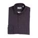 Slim Fit Navy Geometric Leaf Tech Shirt