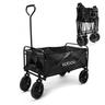 Carretto pieghevole per trasporto offroad nero max 100 kg - Toboli