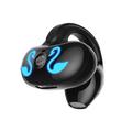 1Pc Open Ear Wireless Earphone Sport Headphone HiFi Sound Game Headset Ear Clip Earbud for Sport Running Yoga Jogging