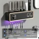 Porte-brosse à dents mural USB Smart UV arabisateur de brosse à dents presse-agrumes automatique