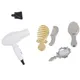 Kit de construction de modèle de miroir de sèche-cheveux pour enfants maison de beurre